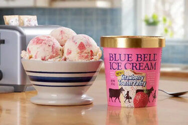 A Sweet New Blue Bell Ice Cream Flavor Pops into Stores