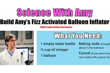 Science with Amy - Build a Fizz Activated Balloon Inflator|Science with Amy - Build a Fizz Activated Balloon Inflator