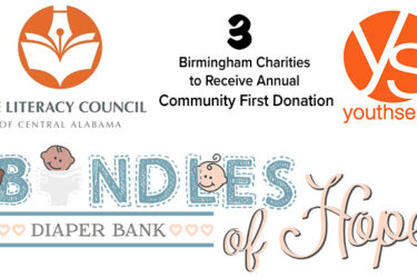 3 Birmingham Charities to Receive Annual Community First Donation