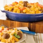 Back to School Meals In a Hurry: Baked Meatball Mac and Cheese | Birminghamparent.com
