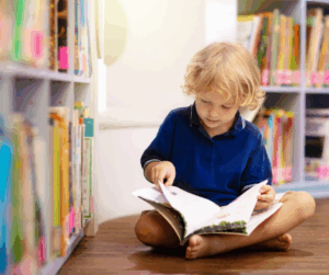 kid reading