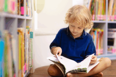 kid reading