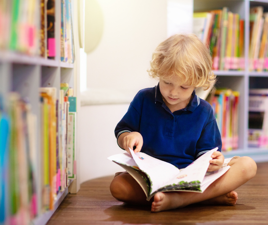 kid reading